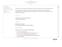 Tablet Screenshot of gottesdienststiftung.de